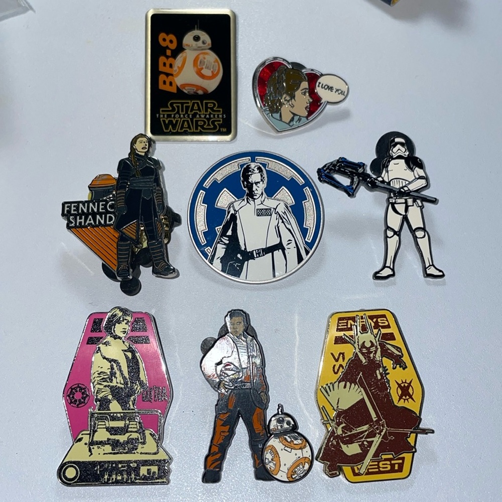 Disney pins-$6 each!